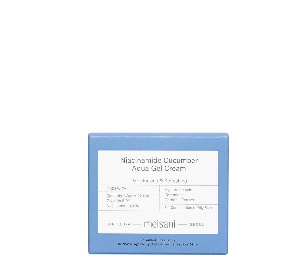 Niacinamide Cucumber Aqua Gel Cream Meisani