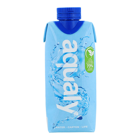 Agua en Cartón Aqualy 330 ml.