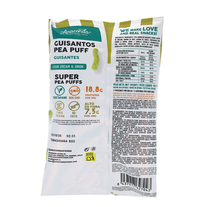Gusanitos de Guisante Anaconda 60g