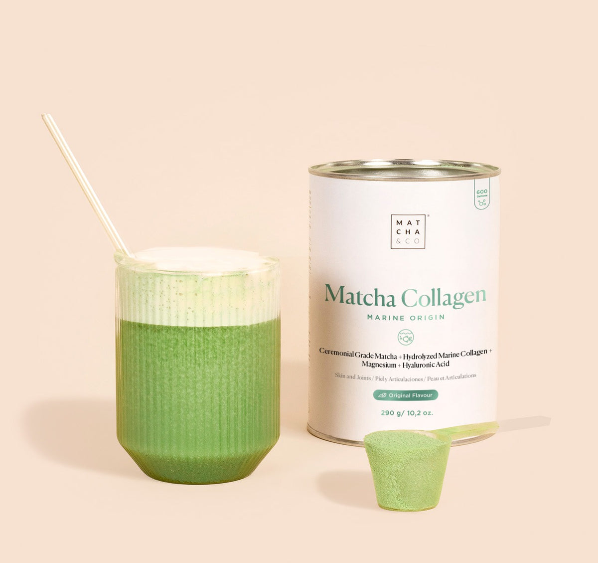 Té Matcha Colágeno Marino Original Matcha & CO 290g