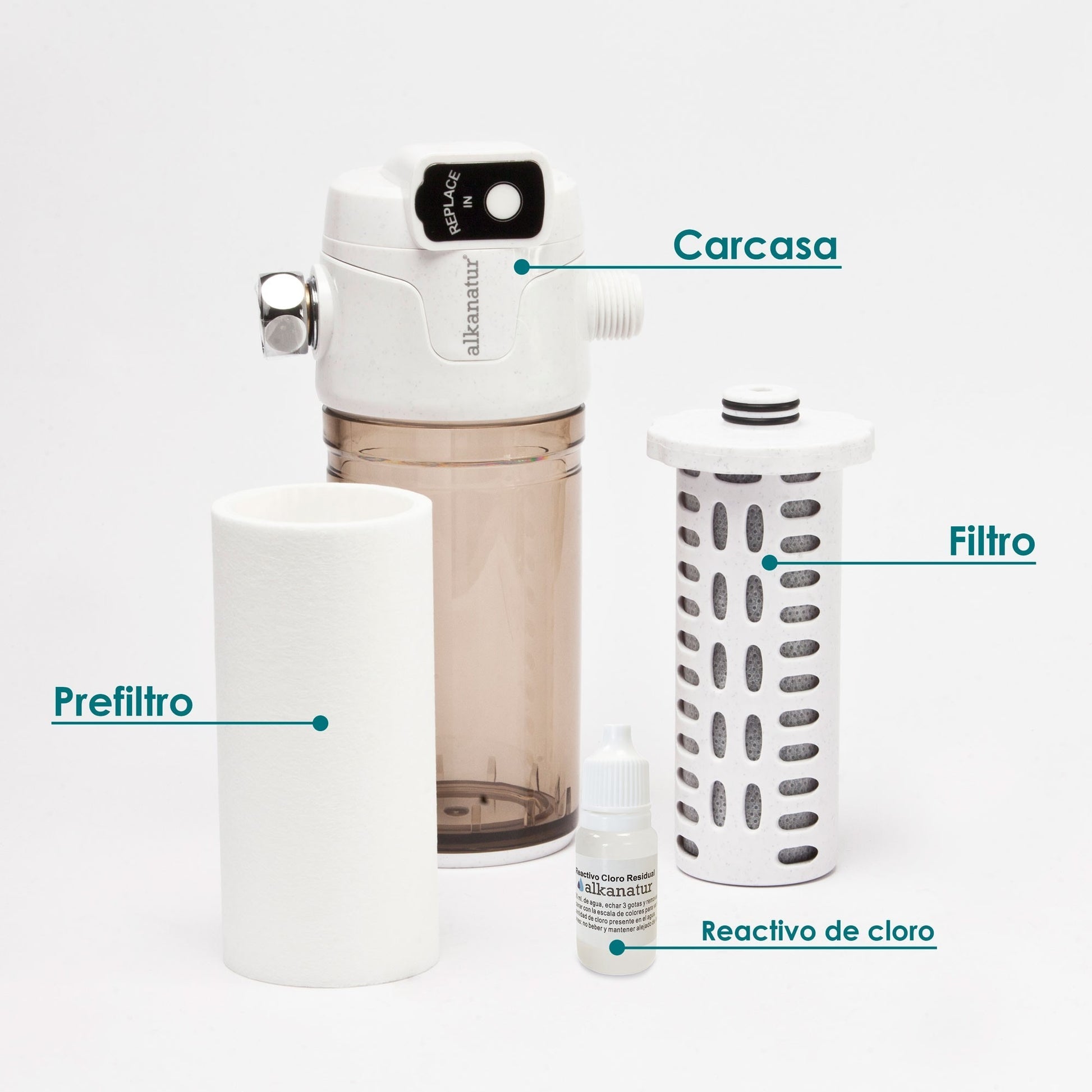 Prefiltro de ducha (compatible modelo 50.000L)