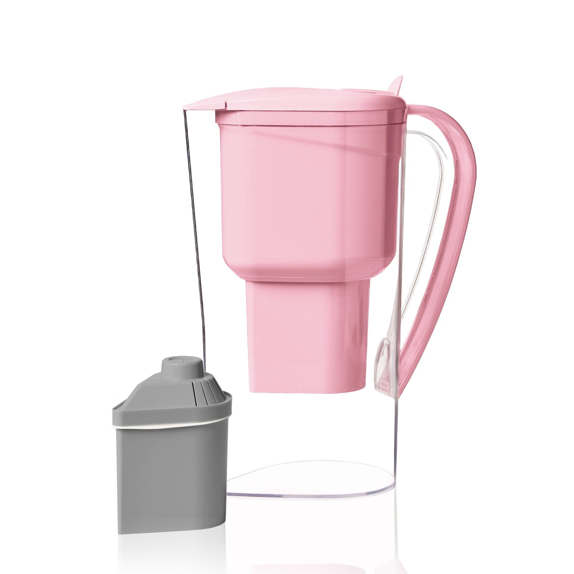 Jarra Rosa Alkanatur Drops con 1 filtro Zeolita Clinoptilolita