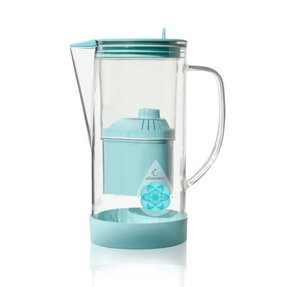 Jarra de Cristal Alkanatur ClearDrops con 1 filtro Baja Emisión de Magnesio