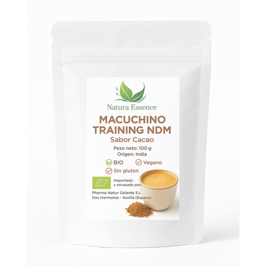 Macuchino Training Eco Sabor Cacao 100g – Mezcla Natural Con Maca, Avena Y Cacao ecológico_0