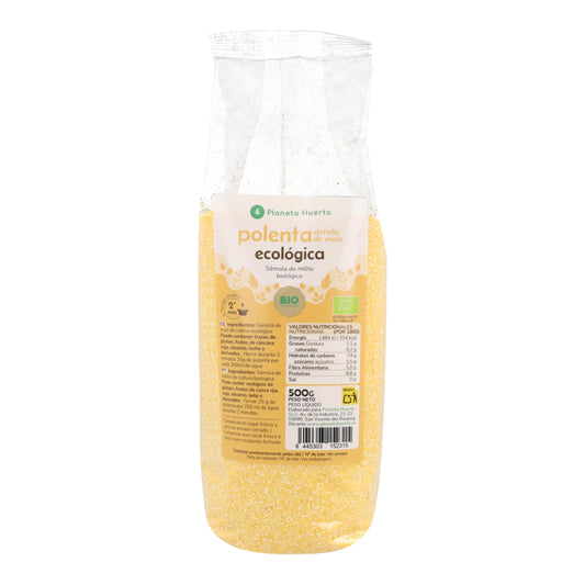 Sémola de maíz polenta instantánea ECO Planeta Huerto 500 g