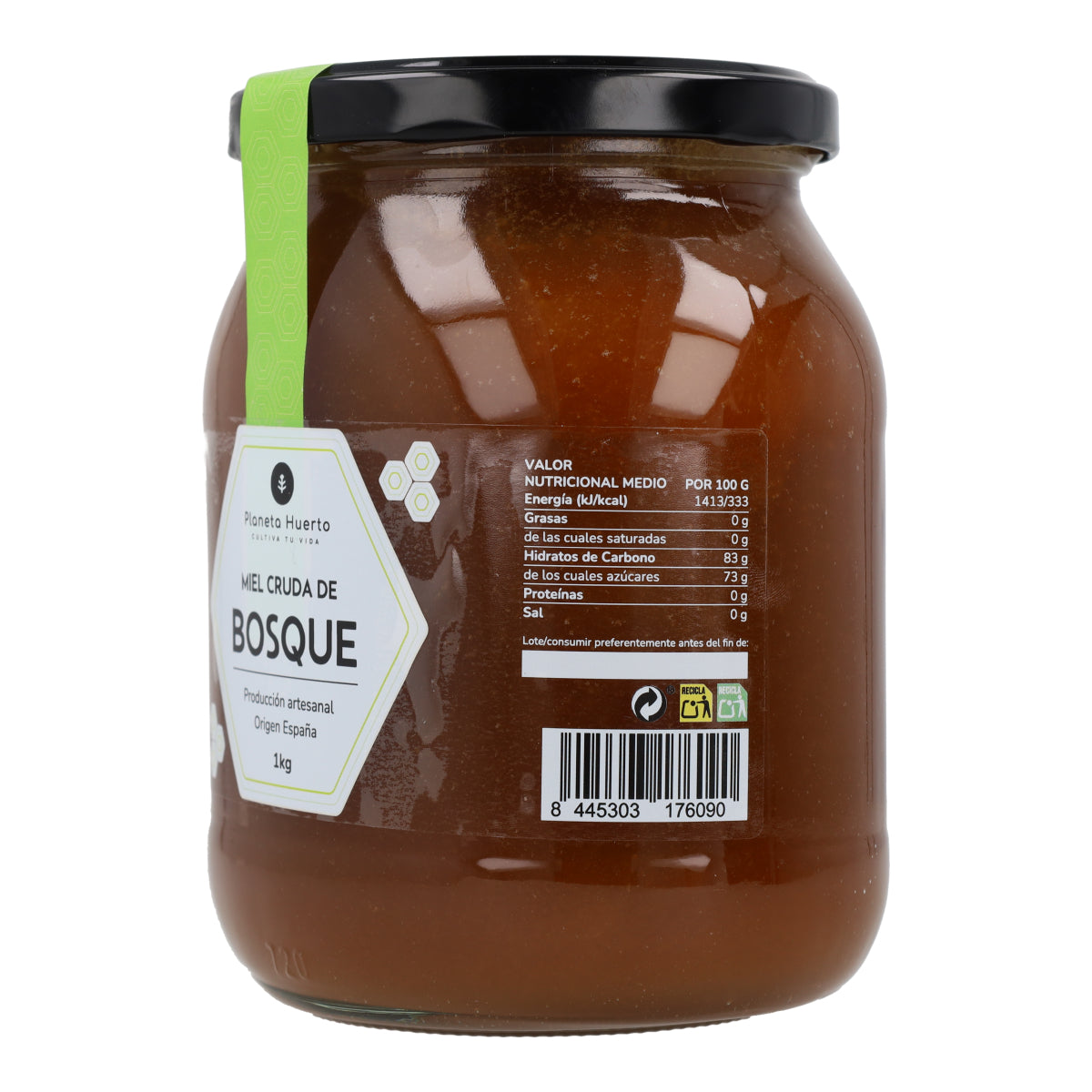Miel Cruda de Bosque Planeta Huerto 1 Kg