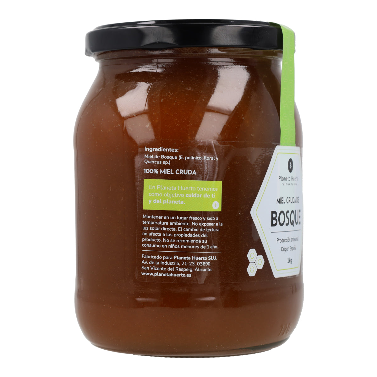 Miel Cruda de Bosque Planeta Huerto 1 Kg