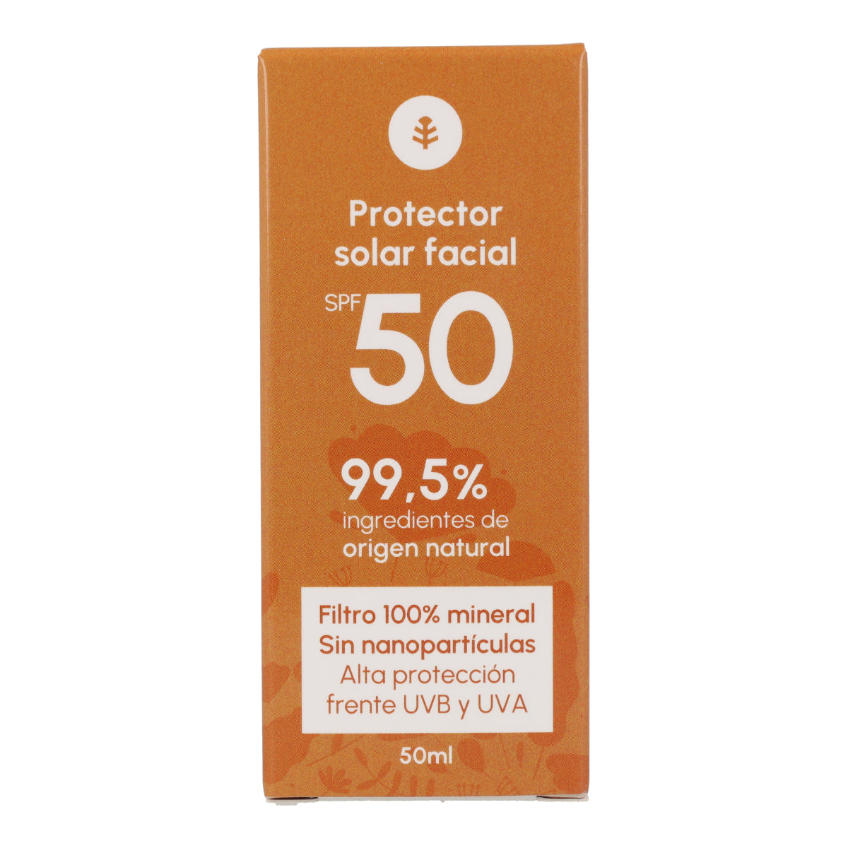 Crema de protección solar facial 100% mineral SPF50 Planeta Huerto 50 ml