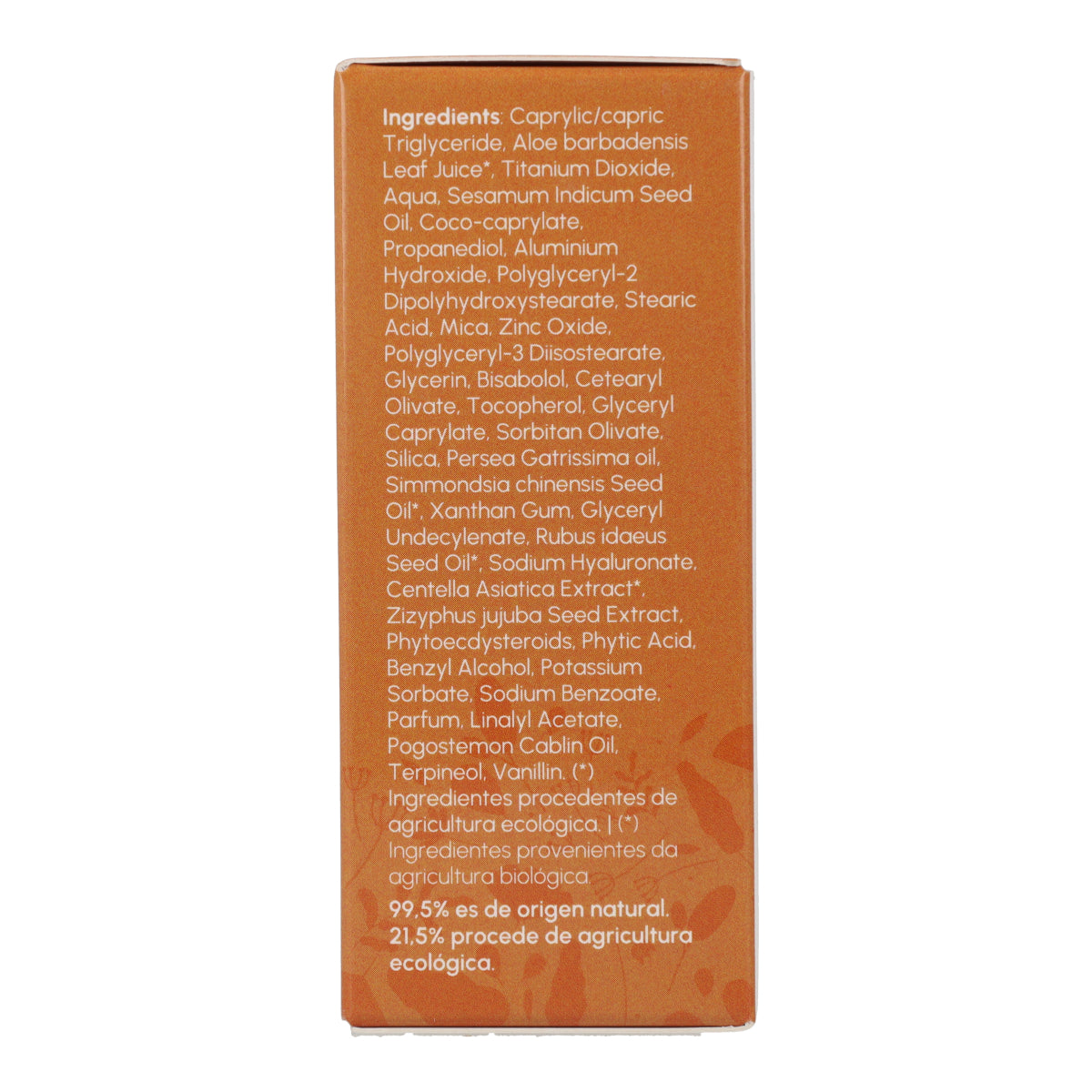 Crema de protección solar facial 100% mineral SPF50 Planeta Huerto 50 ml