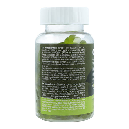 Gummies de Vinagre de Manzana sin filtrar Planeta Huerto 40 gominolas