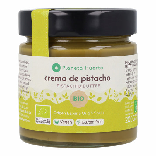 Crema de Pistacho suave 100% ECO Planeta Huerto 200 g