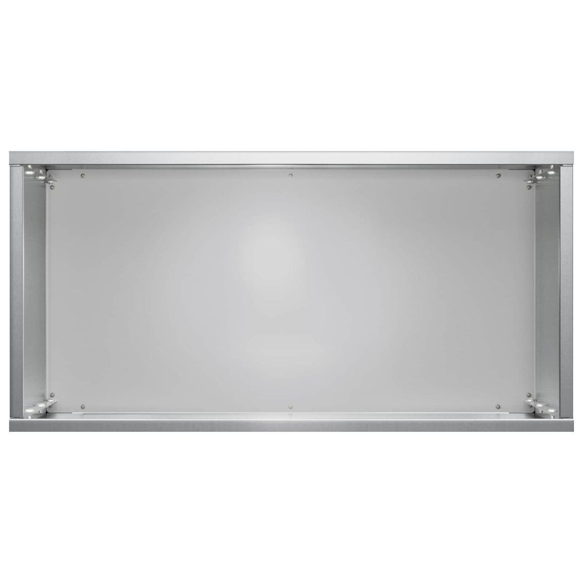Macetero De Jardín Plateado 40 X 20 X 50 Cm Acero Galvanizado_3