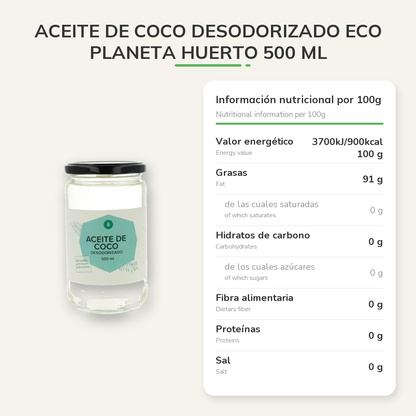 Información nutricional