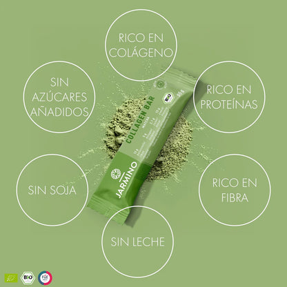 Barrita de Colágeno Matcha BIO 55g