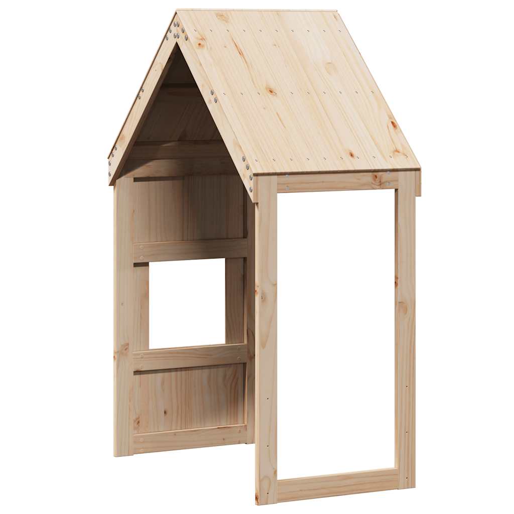 Techo De Cama Infantil Madera Maciza Pino 55x84x132 Cm_5