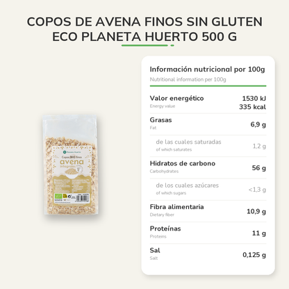 Información nutricional