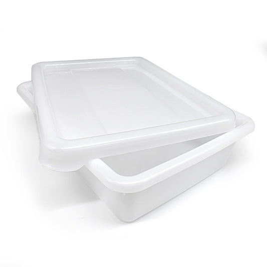 10 Bandejas Uso Alimentario Con Tapa: 2,2l Sin Bpa's (26,8 X 19,7 X 7cm) - Cocinas, Restaurantes, Catering, Hostelería_0