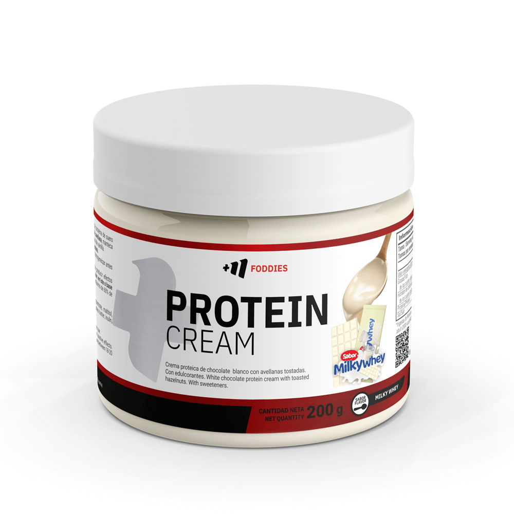 Protein Cream (crema Proteica) - 200g - Chocolate Blanco Con Leche Milkywhey - Deliciosa Crema De Proteín - Masmusculo_0
