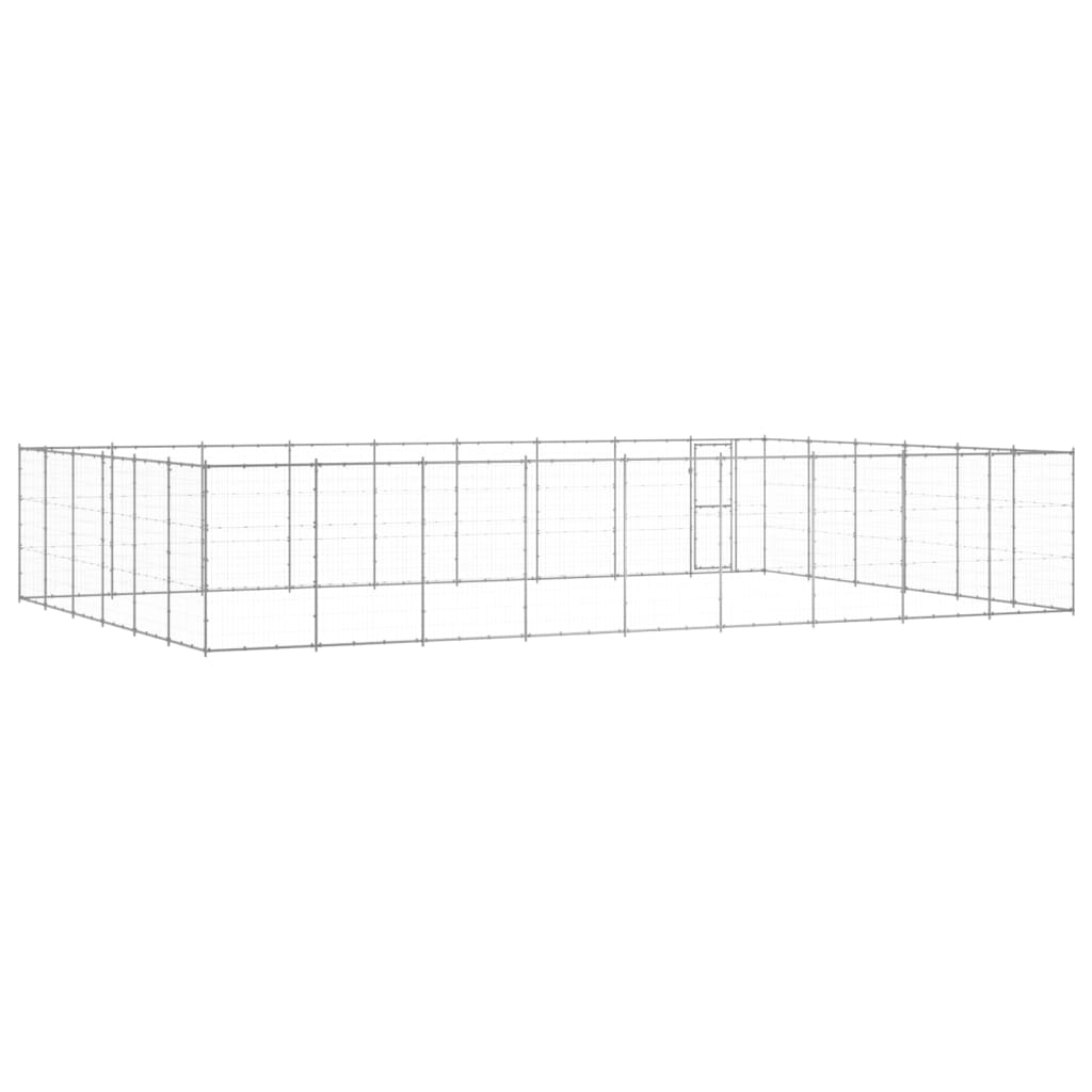 Perrera De Exterior De Acero Galvanizado 65,34 M²_3