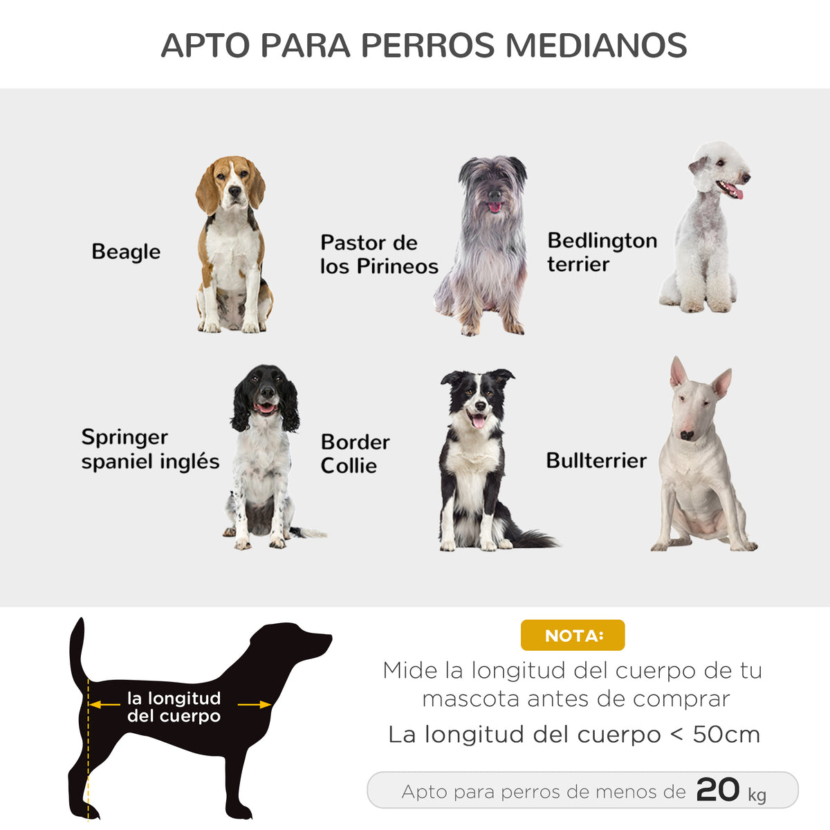 Pawhut Cama Elevada Perros Con Malla Transpirable Tela Oxford 76x61x18 Cm Marrón_5