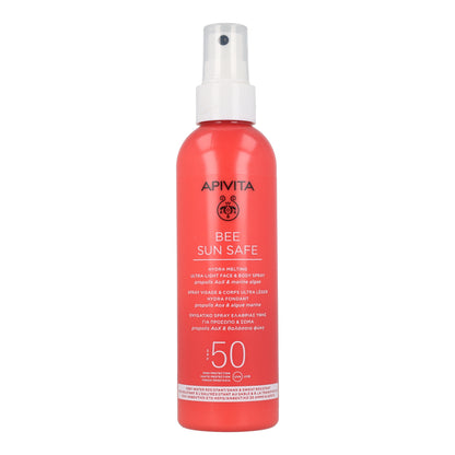 Spray Solar Hydra Melting SPF50 Apivita 200ml