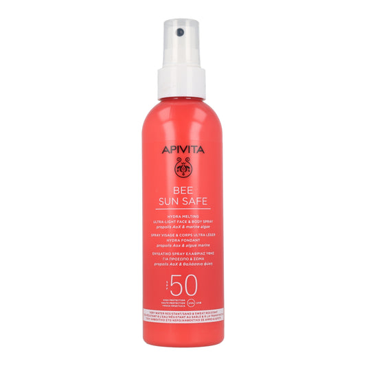 Spray Solar Hydra Melting SPF50 Apivita 200ml
