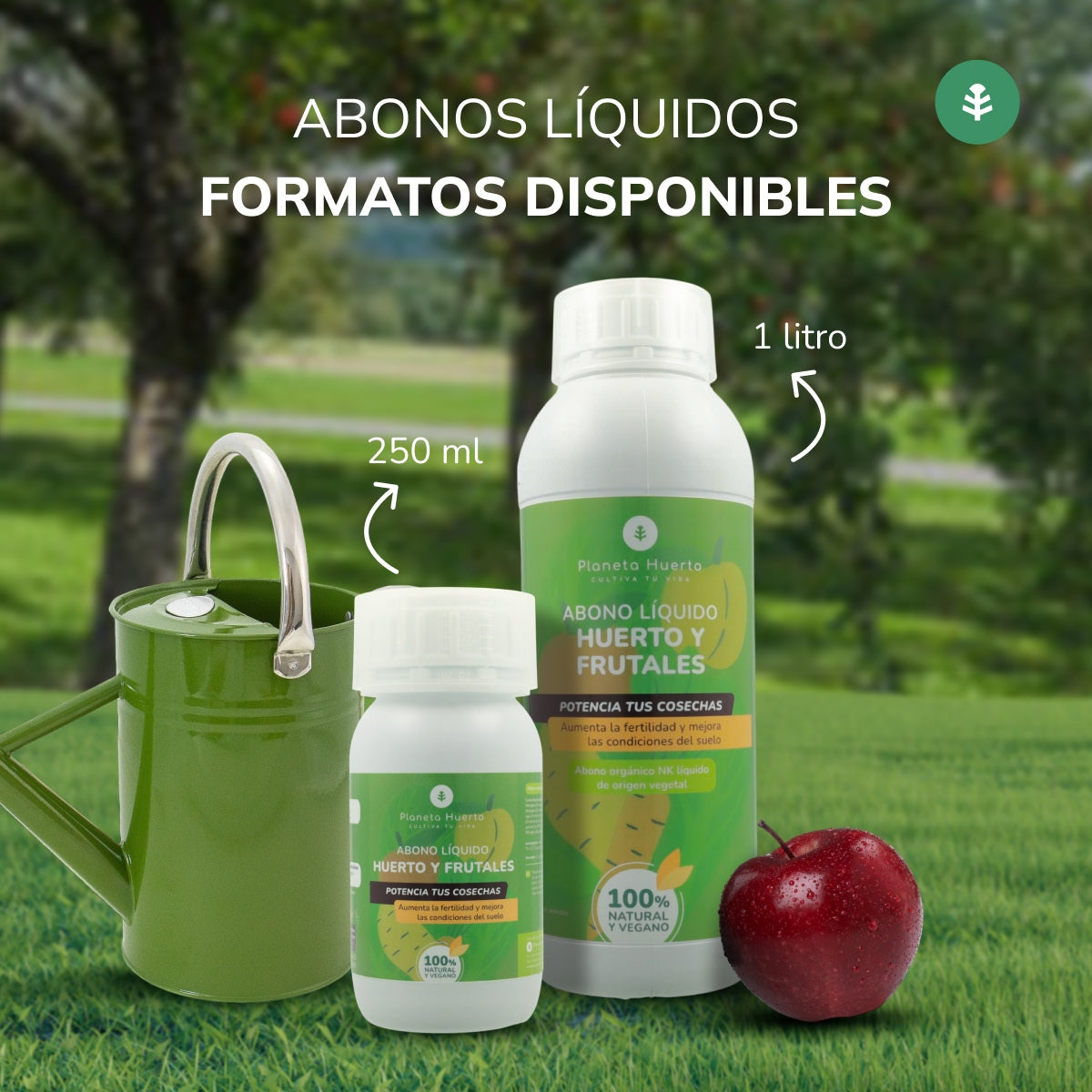 Abono Líquido Huerto y Frutales Planeta Huerto 1 l