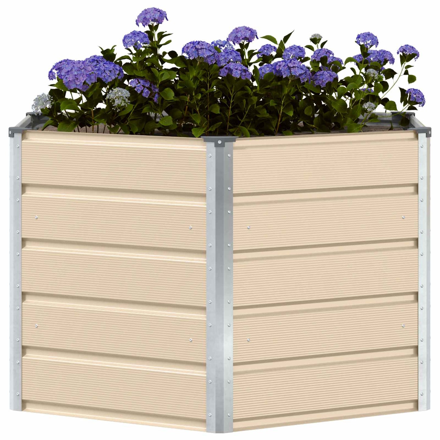 Jardinera Marfil 129 X 129 X75 Cm Acero_2