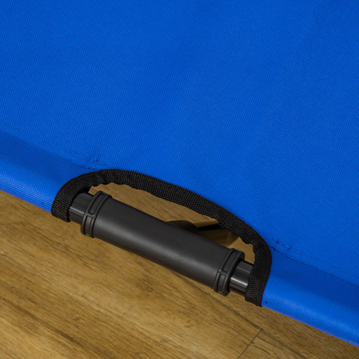 Pawhut Cama Elevada Para Perros Refrescante Y Transpirable 92x76x18 Cm Azul_3