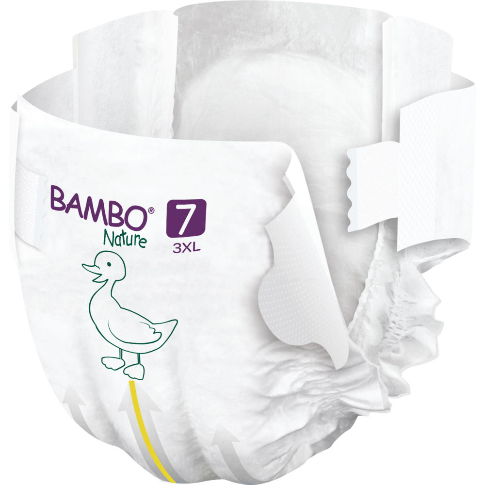 Pañal T7 (+18 Kg) Bambo Nature 40ud