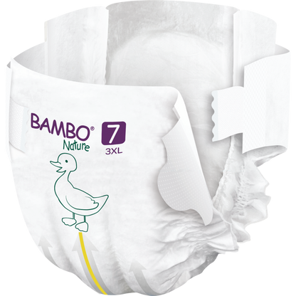 Pañal T7 (+18 Kg) Bambo Nature 40ud