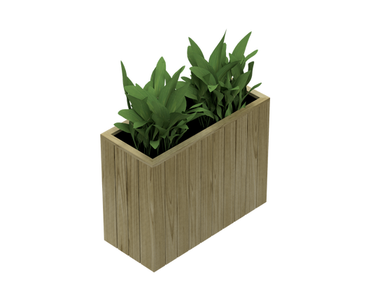Jardinera Alta De Madera Autoportante 100 X 34 X 100 Cm Hortalia_0