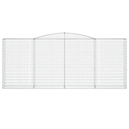Cestas De Gaviones 8 Uds Forma De Arco Hierro 400x50x160/180 Cm_3