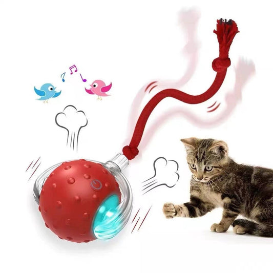 Intimeg Pelota Interactiva Roja Para Gatos_0