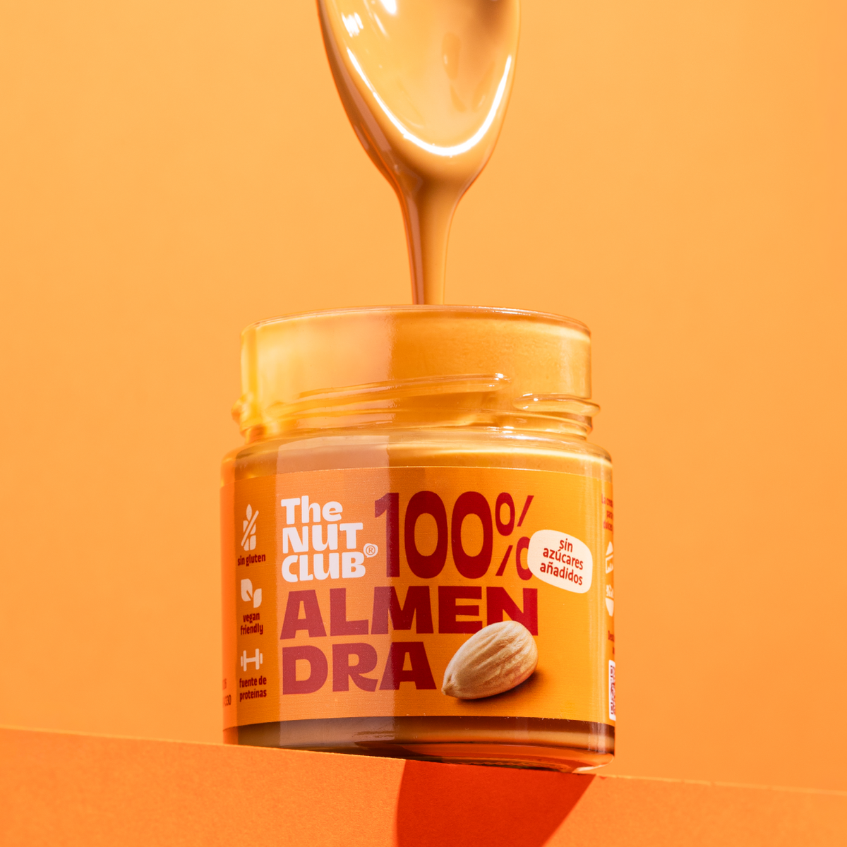 Pack crema 100% almendra nacional 4 uds The Nut Club 720g_3
