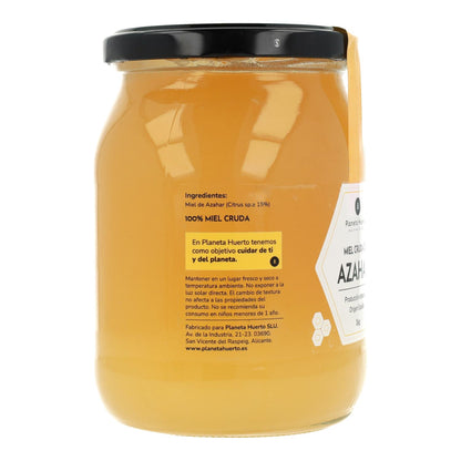 Pack 6x Miel Cruda de Azahar Planeta Huerto 1 Kg