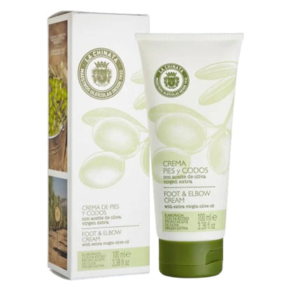 Crema de Pies y Codos Hidratante &amp; Reparadora con AOVE La Chinata 100 ml
