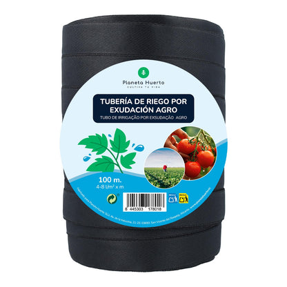 Tubería de Riego por Exudación en Rollo Agro Planeta Huerto 100 m
