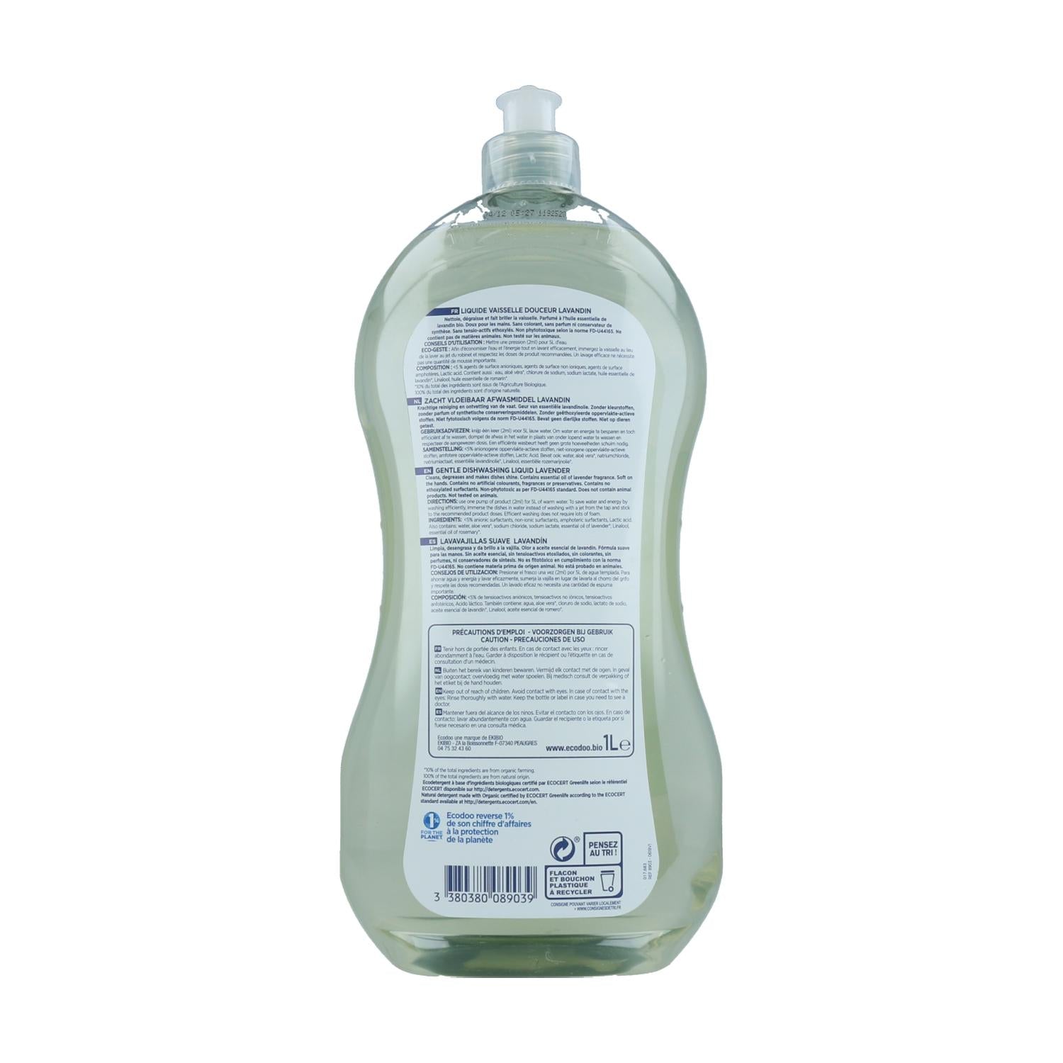 Lavavajillas Lavandin Ecodoo 1 L