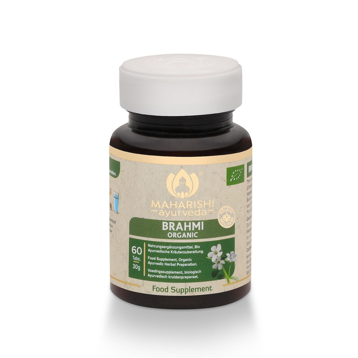 Brahmi Bacopa Organic Maharishi Ayurveda 60 comprimidos