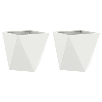 Jardinera 2 Pcs 50 X 50 X 50 Cm Acero_0
