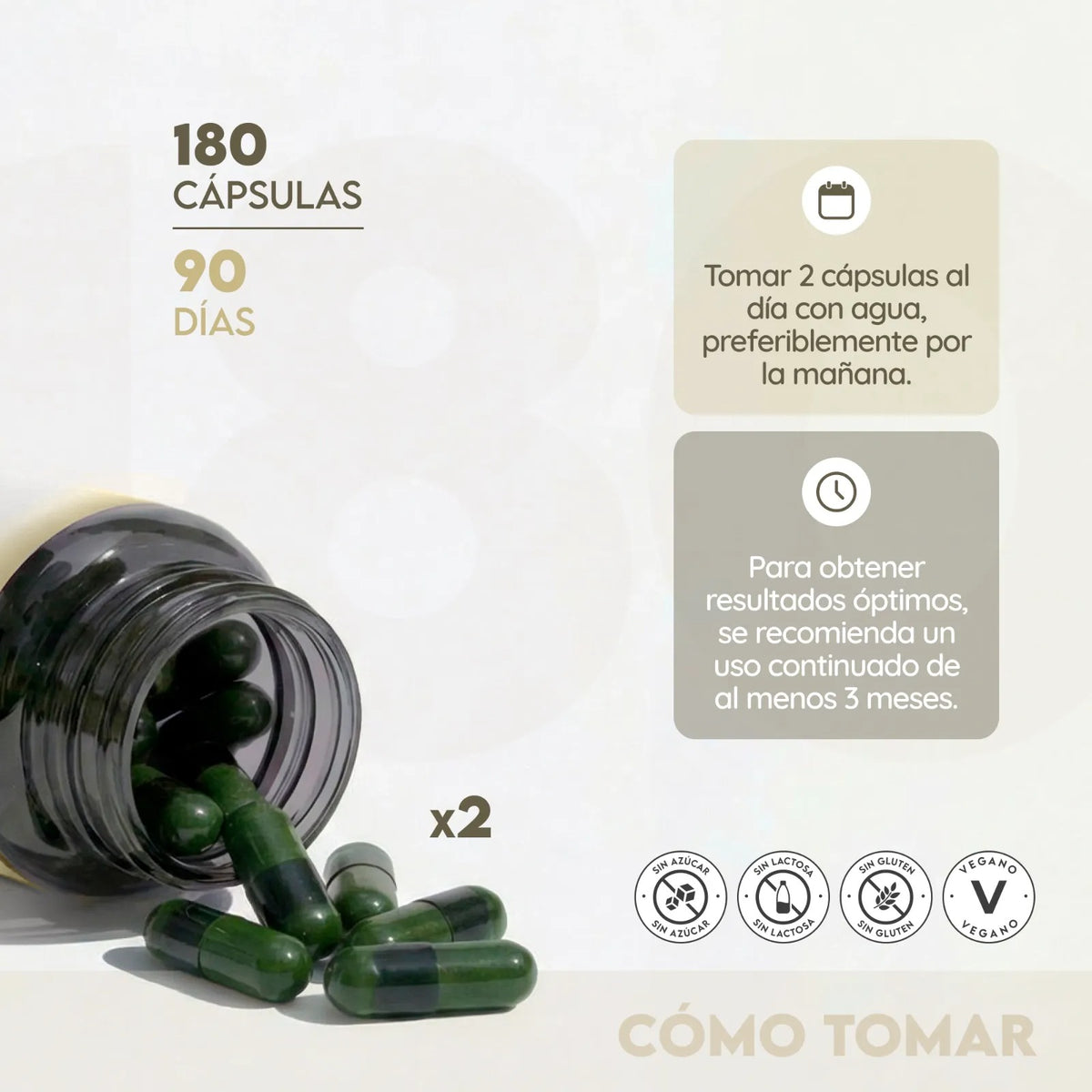Ashwagandha KSM-66 90 días Relajación N2 Natural Nutrition 180 cápsulas