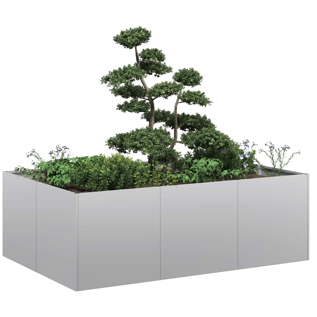 Jardinera 120x80x40 Cm De Acero Galvanizado_1