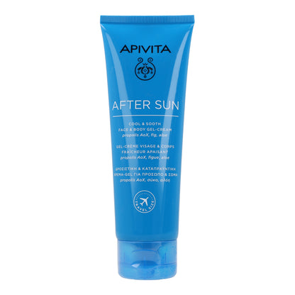Cool &amp; Sooth Gel-Crema After Sun Bee Sun Safe Apivita 100 ml (Formato Viaje)