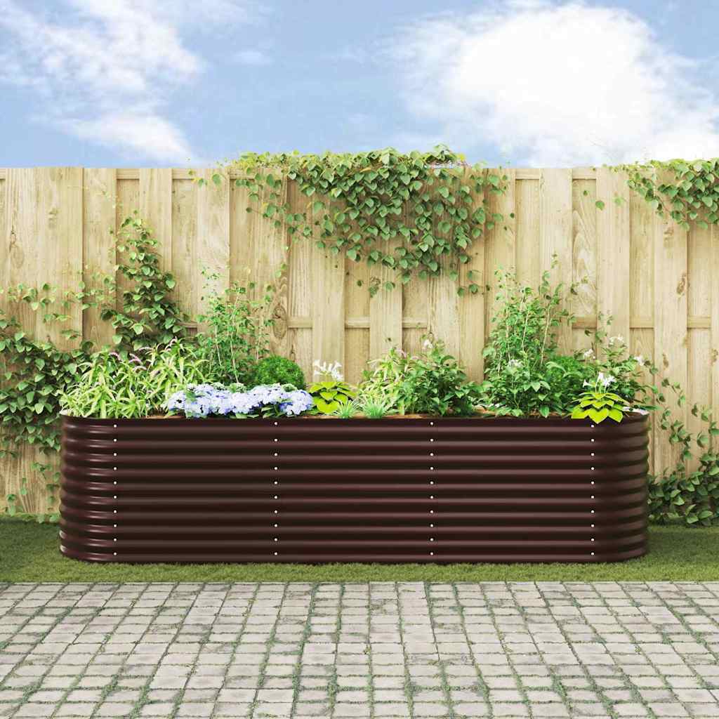 Cama Elevada Marrón 320 X 80 X 81 Cm Acero_3