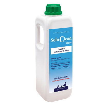 Soluclean - Limpieza De Gallineros, Perreras, Comederos Y Material - Disolver Y Limpiar Las Instalaciones (500 Ml)_0
