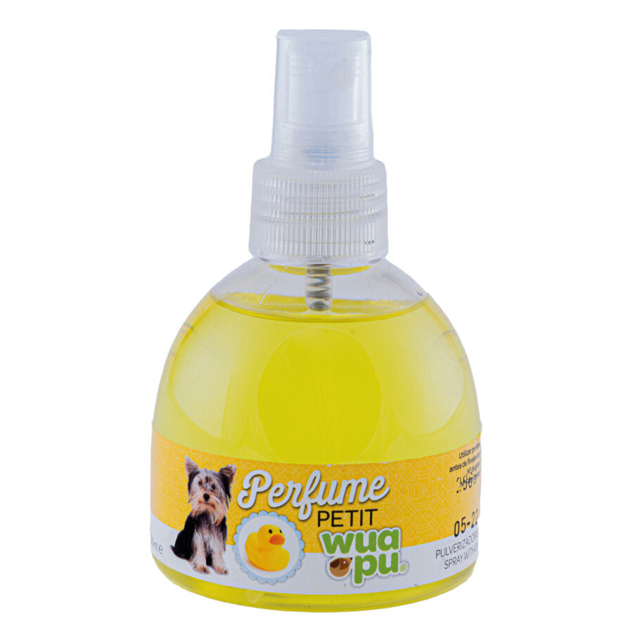 Perfume Para Perros Wuapu, Aroma Agradable Y Fresco Petit En Formato Pulverizador De 150 Ml_0
