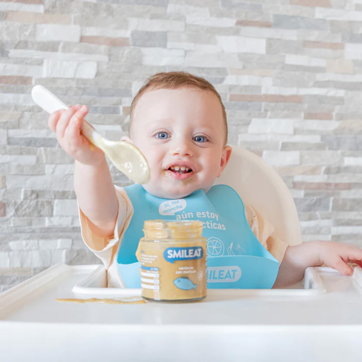 Tarrito BIO de Verduras con Merluza +6 meses Smileat 230g