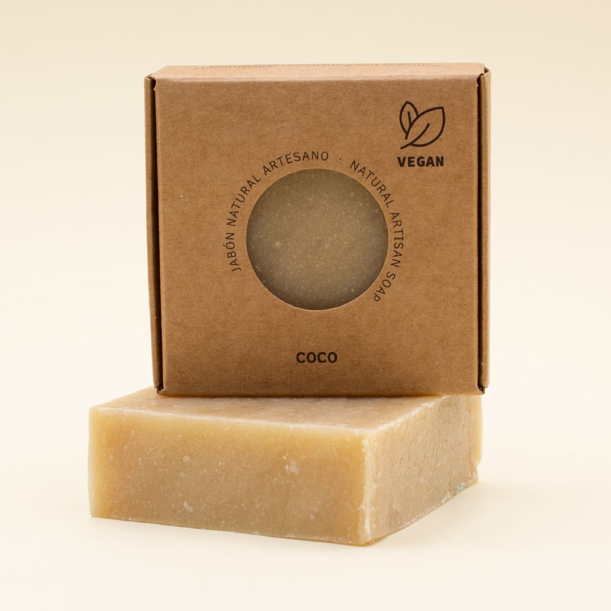 Jabón Natural Artesano de Coco Labnatur 100 g | Purifica e Hidrata | Piel Normal o Mixta | Vegano_3