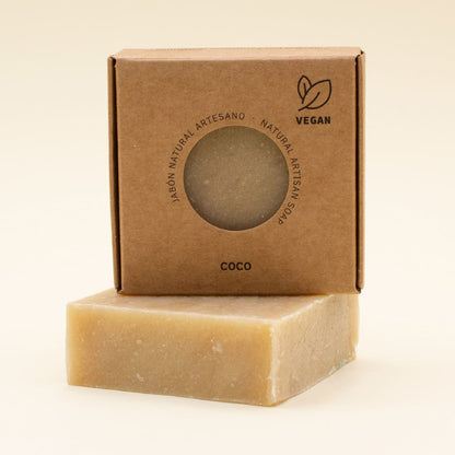 Jabón Natural Artesano de Coco Labnatur 100 g | Purifica e Hidrata | Piel Normal o Mixta | Vegano_3
